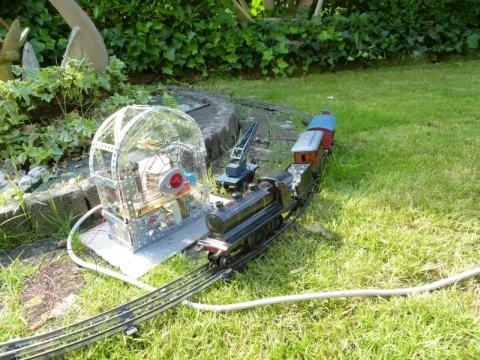 kleine Gartenbahn